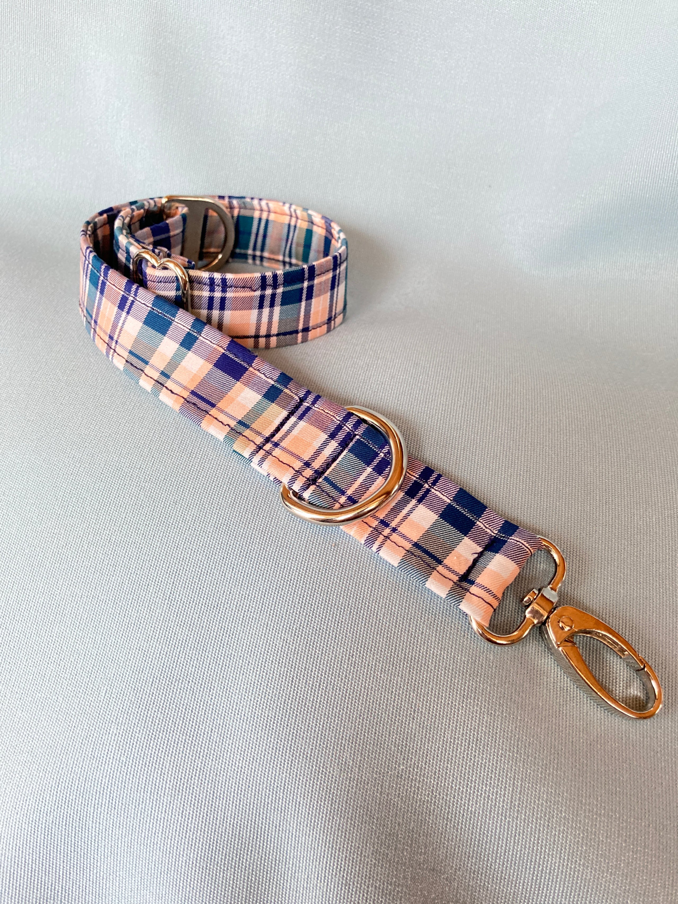 Handmade fabric dog collars best sale